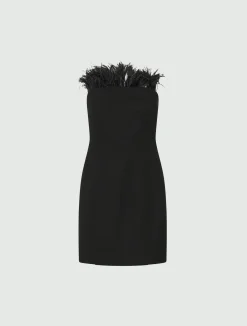 Abito Bustier Con Piume*Marella Online