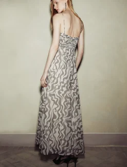 Abito Fit & Flare Con Corpino Plissé*Marella Clearance