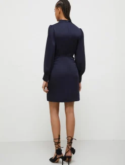 Abito In Satin Drappeggiato*Marella Sale