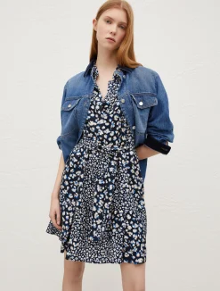 Abito In Twill Stampato*Marella Online