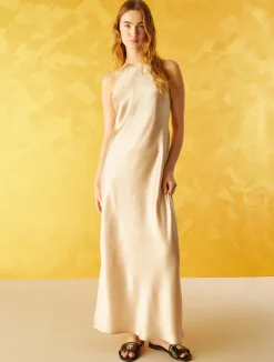 Abito Lungo Con Scollo All'americana*Marella Hot