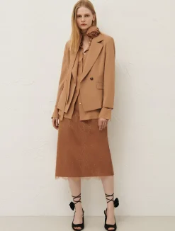 Blazer Doppio Petto In Gabardina*Marella New