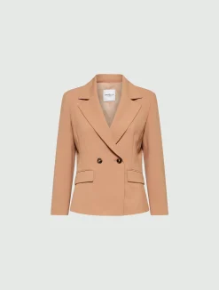Blazer Doppio Petto In Gabardina*Marella New