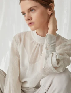 Blusa Con Collo A Listino*Marella Outlet