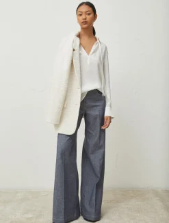 Blusa Con Collo A V*Marella