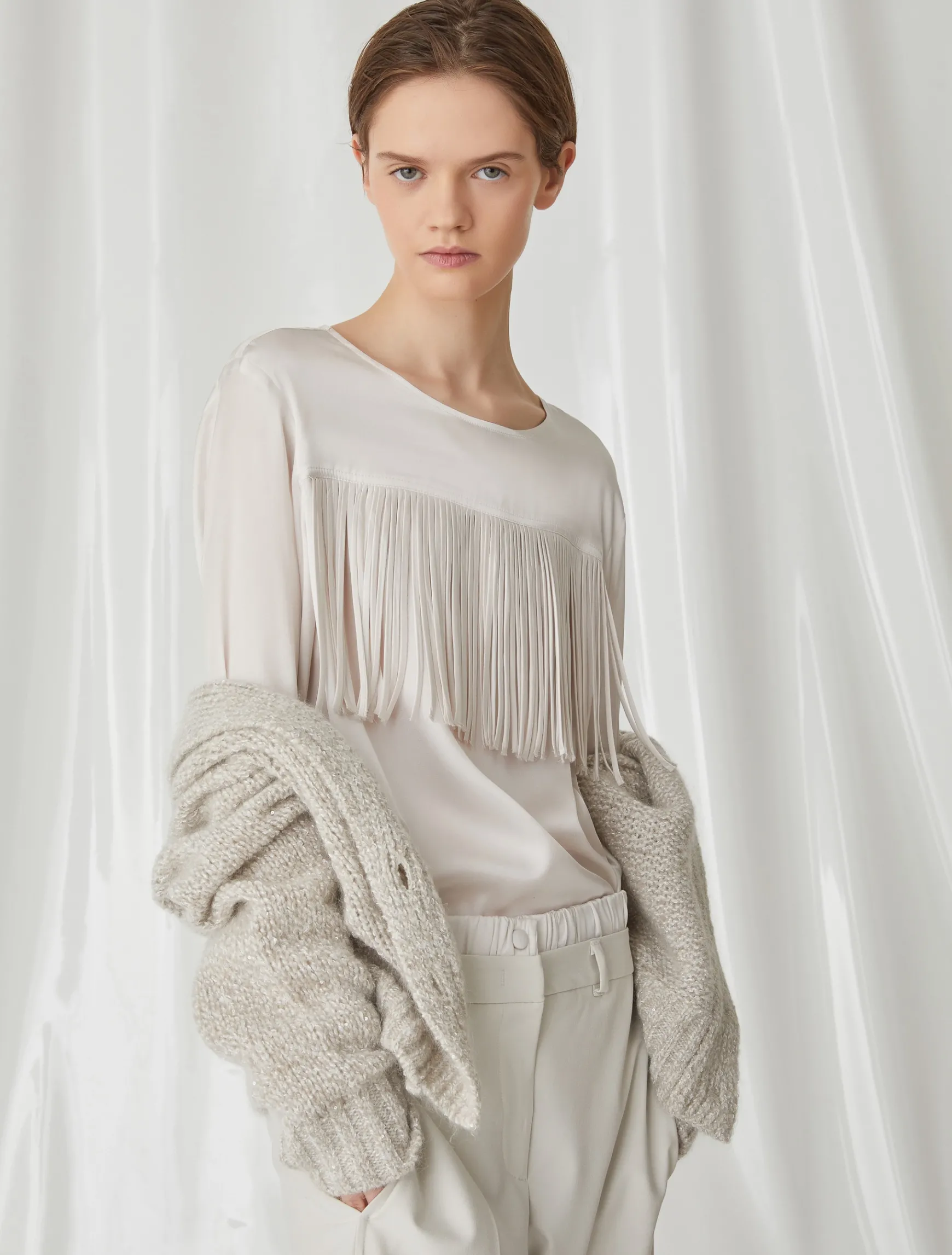 Blusa Con Frange*Marella