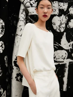 Blusa In Crêpe*Marella Online