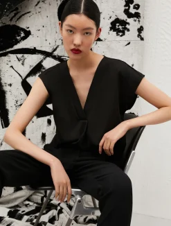Blusa In Satin*Marella Best
