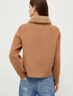 Caban Cropped Con Collo Rimovibile*Marella Clearance