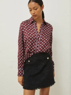 Camicia Con Piping A Contrasto*Marella New