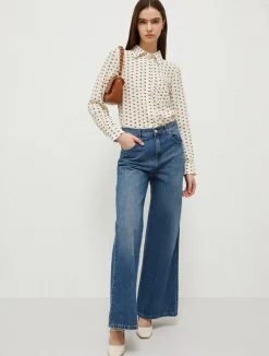 Camicia Con Stampa Grafica*Marella Hot