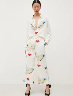 Camicia Con Stampa Piazzata*Marella Clearance