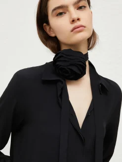 Camicia In Seta Con Fiore*Marella Sale