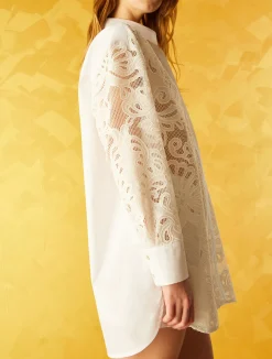 Camicia Over In Sangallo*Marella Discount