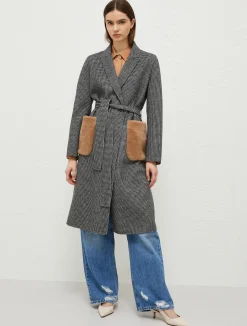 Cappotto Con Tasche Fluffy*Marella Outlet