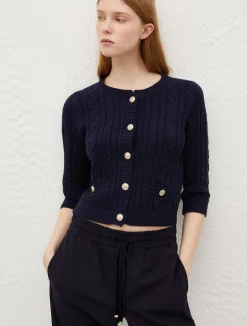 Cardigan A Trecce*Marella Discount