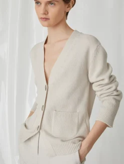 Cardigan In Misto Cashmere*Marella