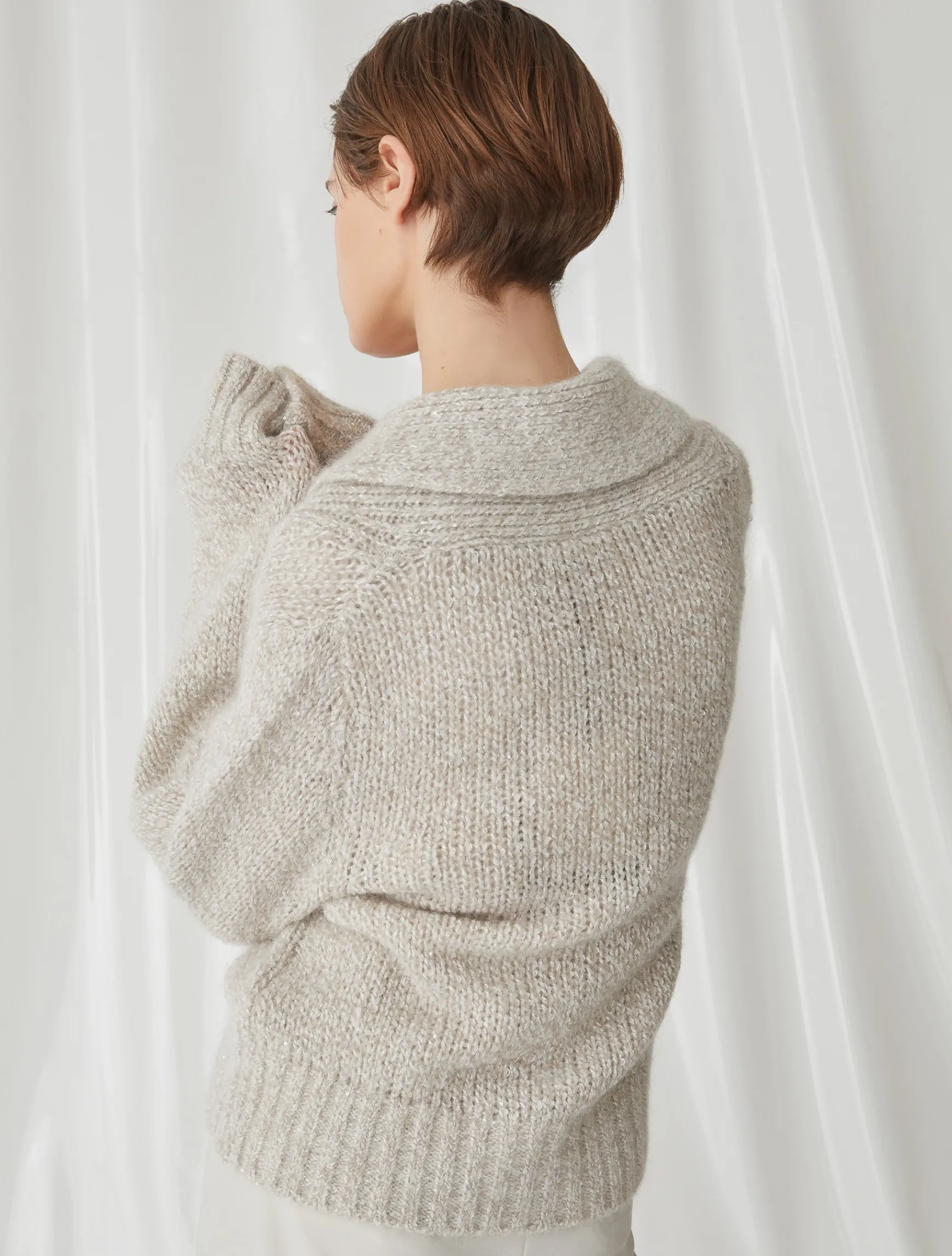 Cardigan In Mohair*Marella