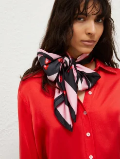 Foulard In Seta Stampata*Marella Discount