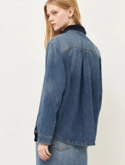 Giacca-camicia In Denim*Marella Online