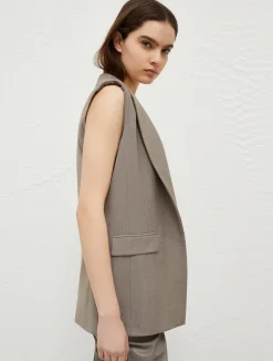 Gilet In Flanella*Marella Discount