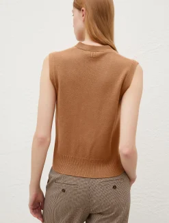 Gilet In Lana E Cashmere*Marella New