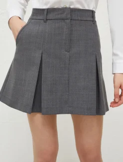 Gonna Corta A Pieghe*Marella Discount