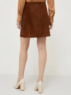 Gonna Corta In Suede*Marella Discount