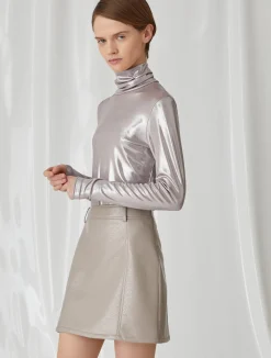 Gonna Corta In Vernice*Marella Discount