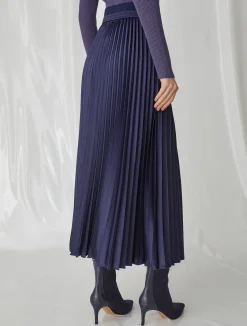Gonna Longuette Plissé*Marella Discount