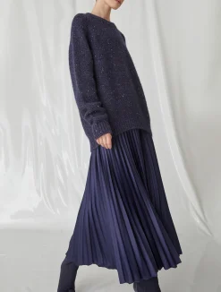 Gonna Longuette Plissé*Marella Discount