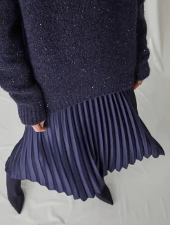 Gonna Longuette Plissé*Marella Discount