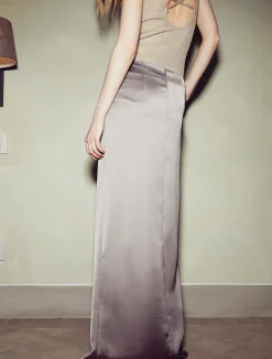 Gonna Lunga In Raso*Marella Online