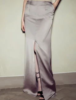 Gonna Lunga In Raso*Marella Online