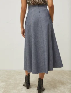 Gonna Midi A Semi Ruota*Marella Clearance