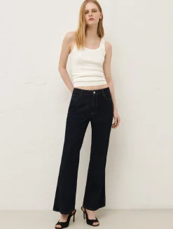 Jeans Flare Cropped*Marella New