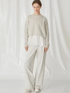 Maglia Cropped A Trecce*Marella Hot