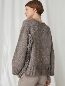 Maglia In Mohair Con Frange*Marella Clearance