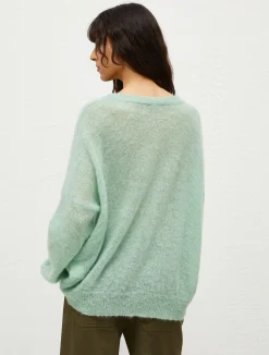 Maglia In Mohair Con Intarsio*Marella Discount