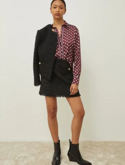 Mini Gonna Con Bottoni Dorati*Marella Outlet