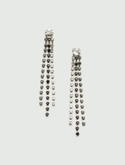 Orecchini Lunghi Con Strass*Marella Best
