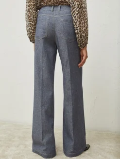 Pantalone 5 Tasche Wide Leg*Marella Discount