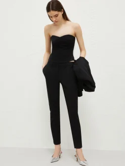 Pantaloni Aderenti In Gabardina*Marella