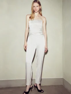 Pantaloni Chino In Satin*Marella Outlet