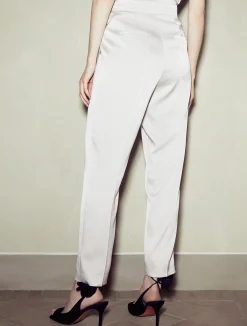 Pantaloni Chino In Satin*Marella Outlet