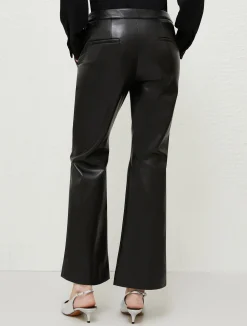 Pantaloni Flare In Jersey Spalmato*Marella Discount