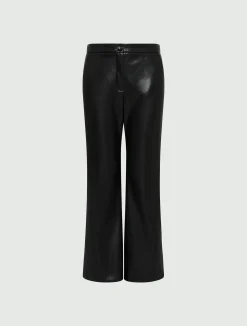 Pantaloni Flare In Jersey Spalmato*Marella Discount