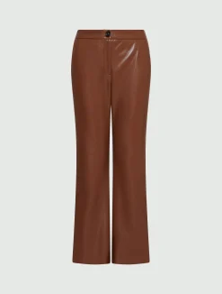Pantaloni Flare In Jersey Spalmato*Marella Outlet