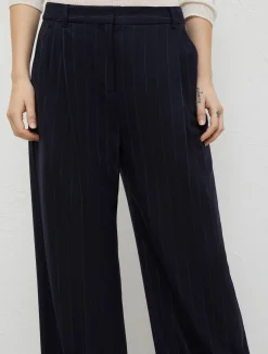 Pantaloni In Flanella*Marella Discount