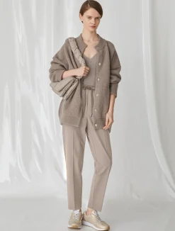 Pantaloni In Tela*Marella New